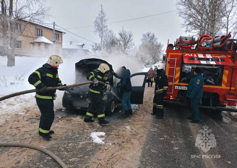 За минувшие сутки пожарные Ивановской области выезжали на тушение 3 раза
