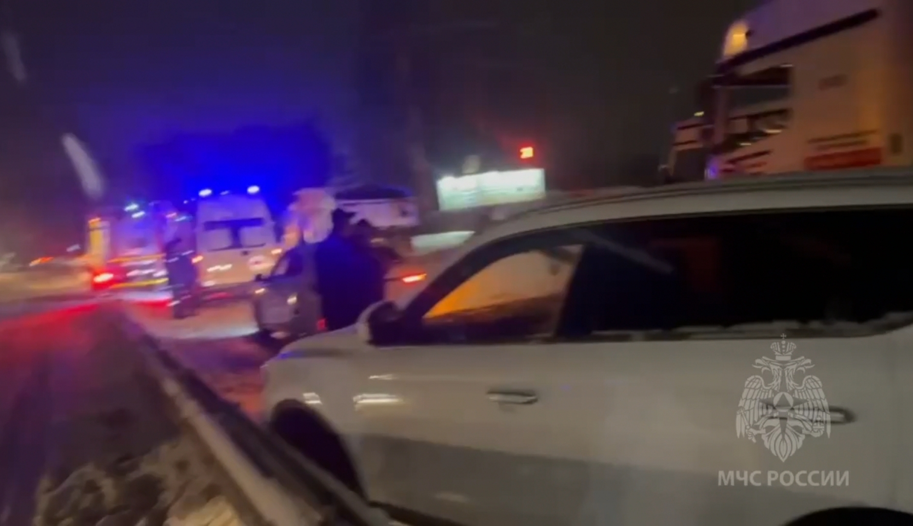 Пассажирский автобус и несколько машин столкнулись в Ивановском районе