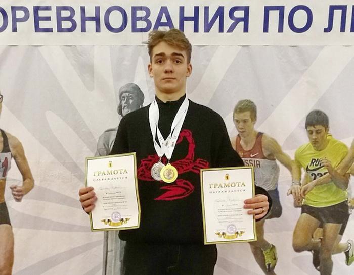 Кинешемец завоевал золото и серебро на Всероссийских соревнованиях по легкой атлетике