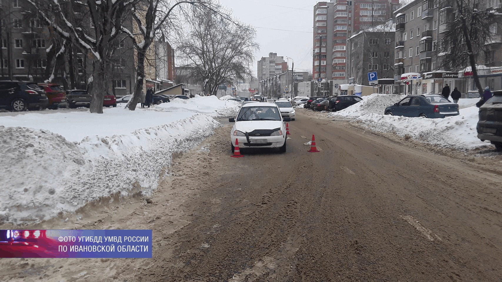 В Иванове сбили пенсионерку