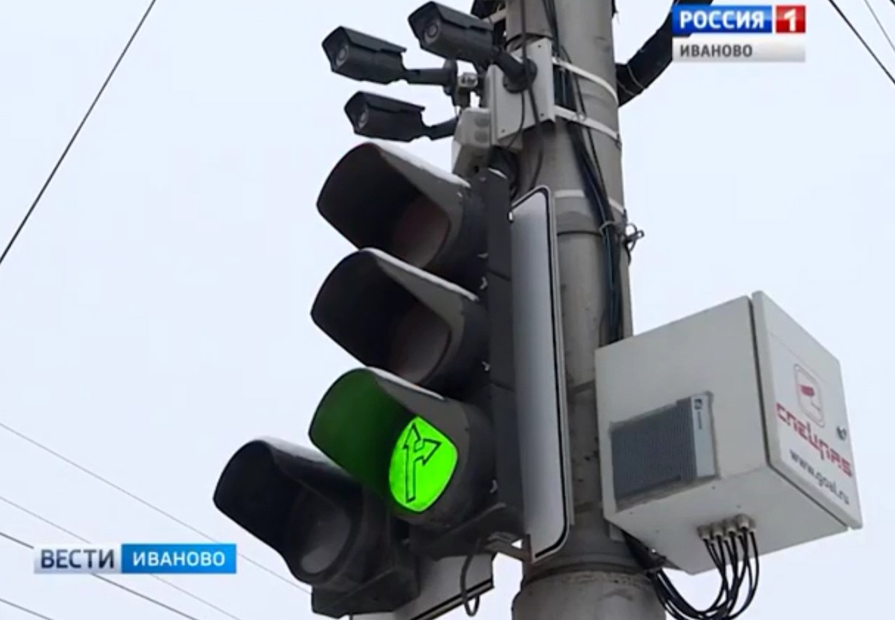 В центре Иванова отключились светофоры