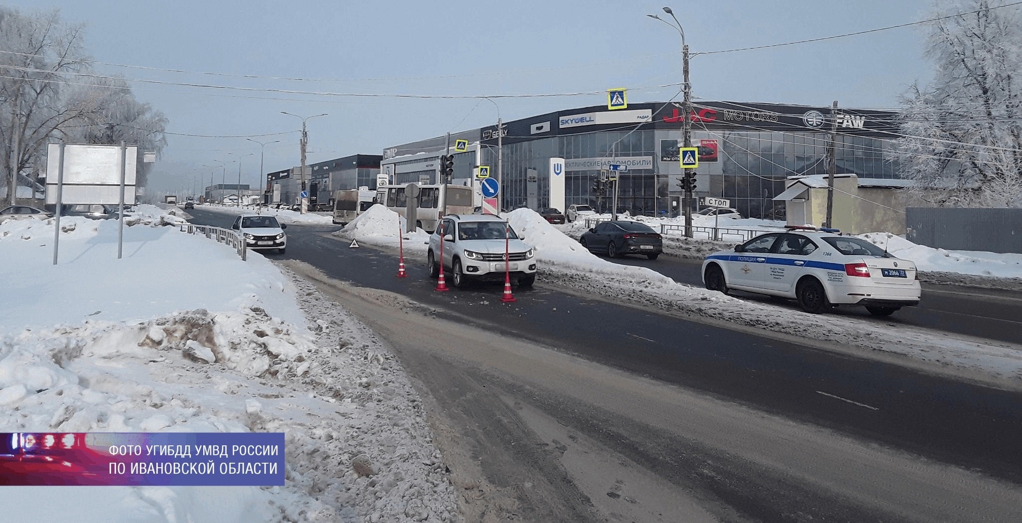 В Иванове водитель сбил 16-летнего подростка
