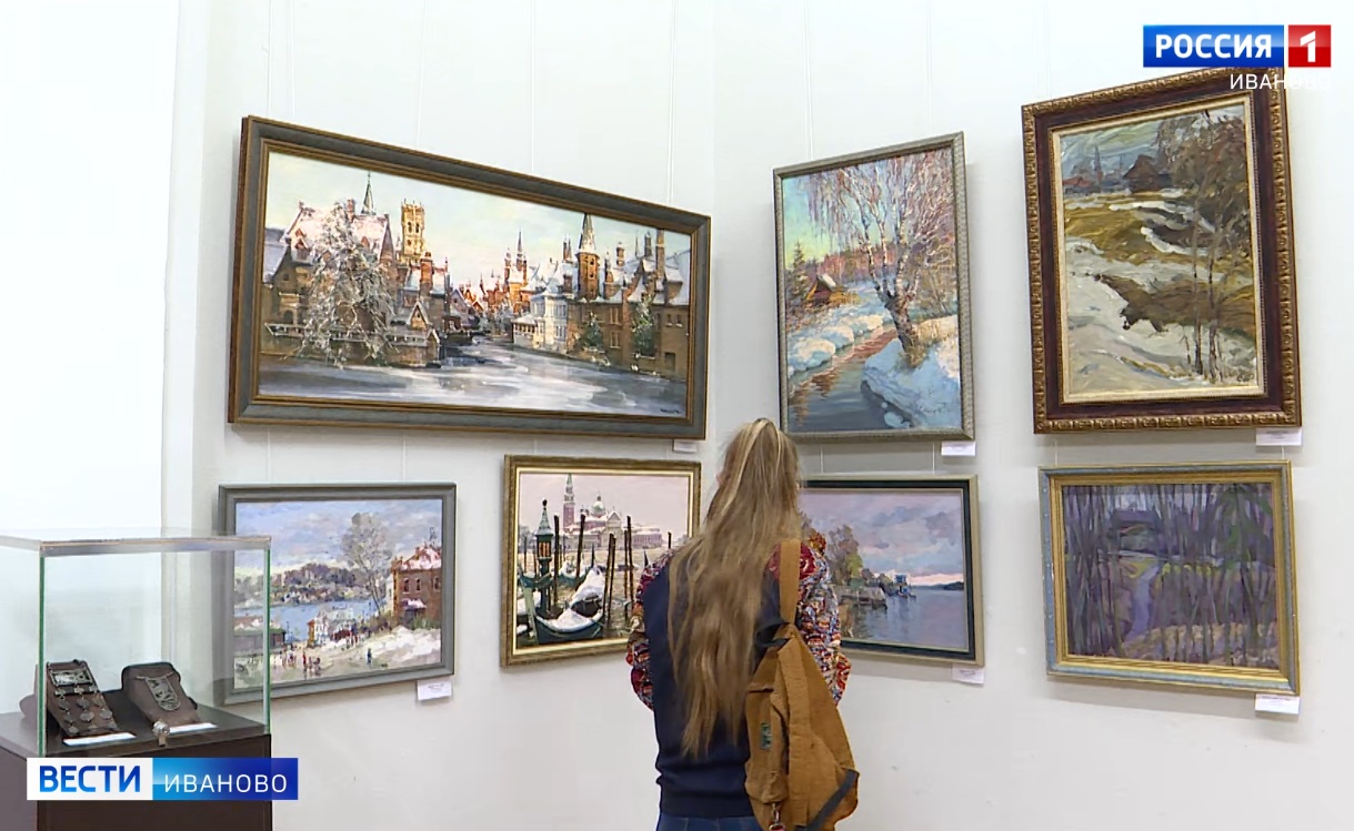 В большом выставочном зале Дома художника в Иванове открылась новая выставка
