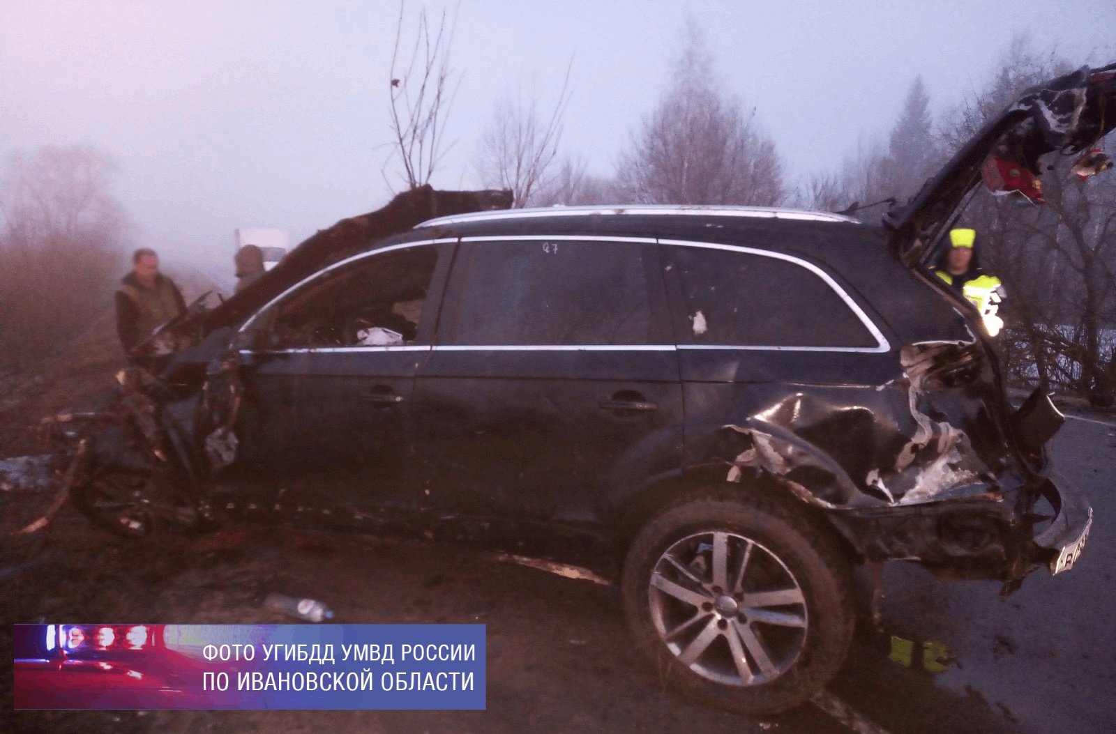 В Гаврилово-Посадском районе произошло ДТП с двумя пострадавшими