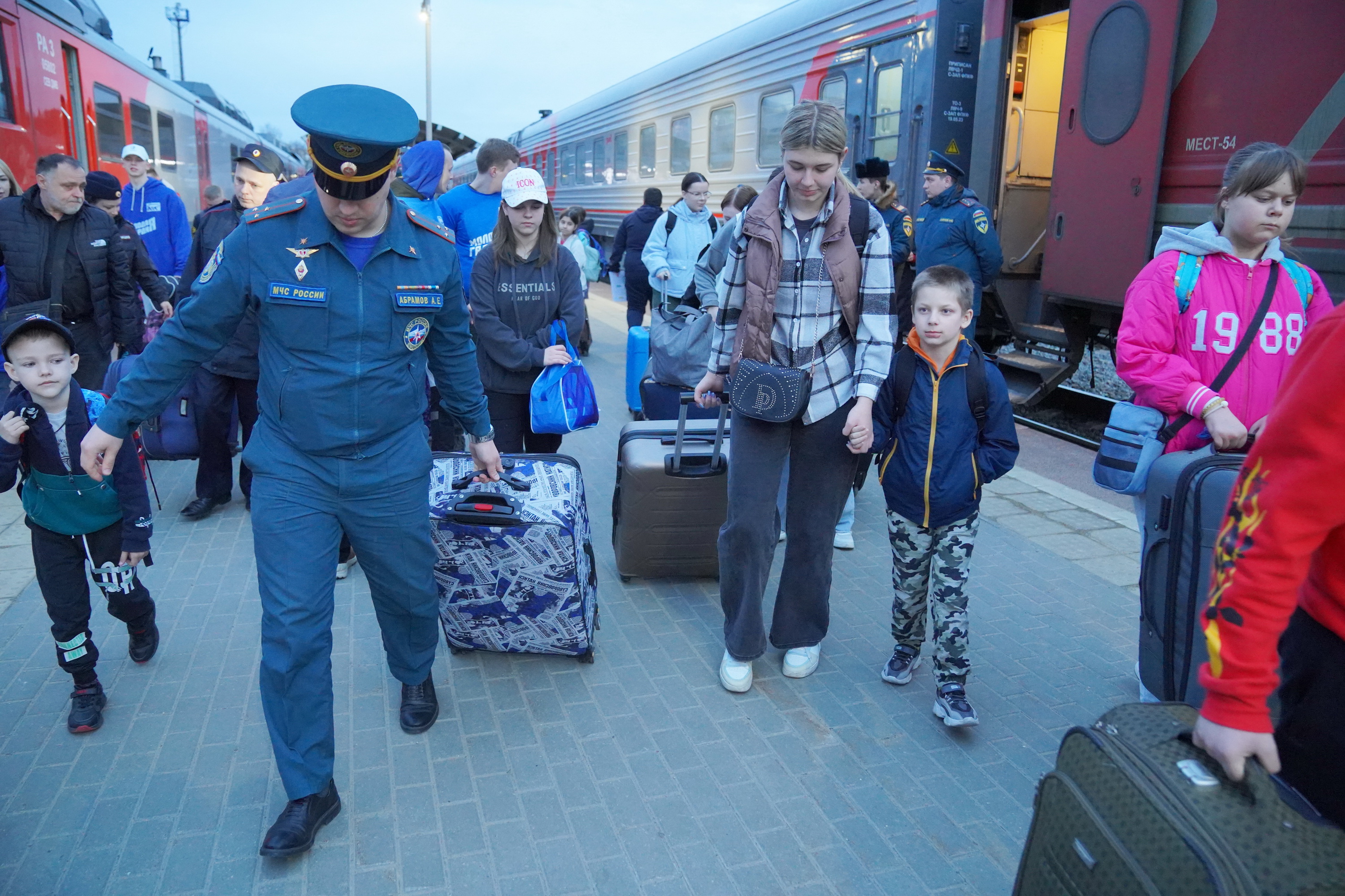 Дети из Белгорода приехали в Ивановскую область 