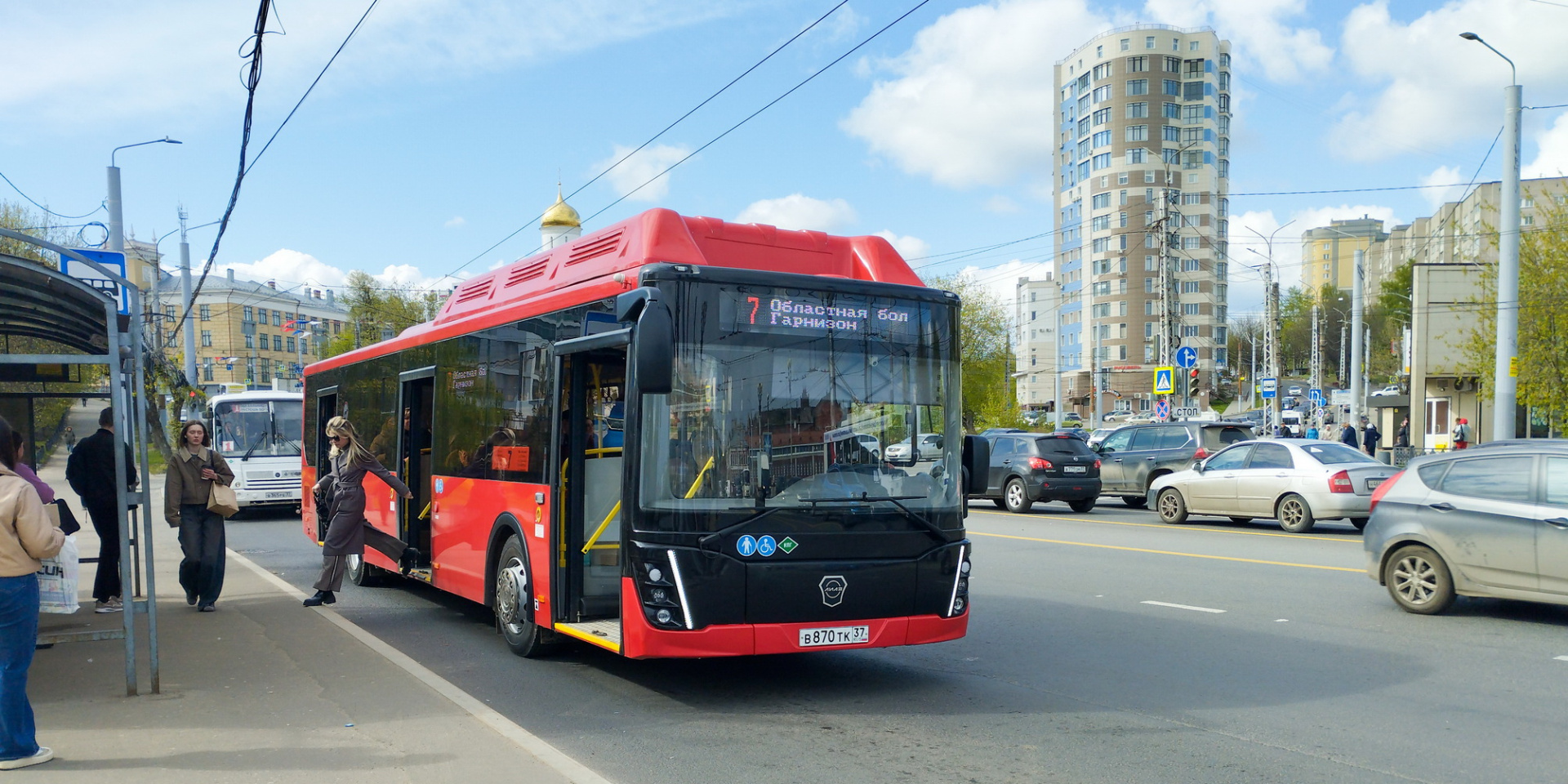 Новые автобусы ЛИАЗ вышли на маршруты в Иванове | 08.05.2024 | Новости  Иваново - БезФормата