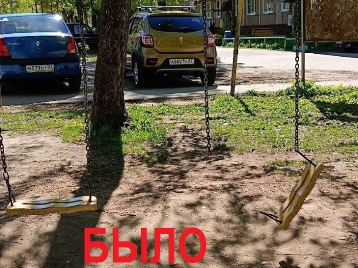 Ремонт детских площадок продолжается в Иванове