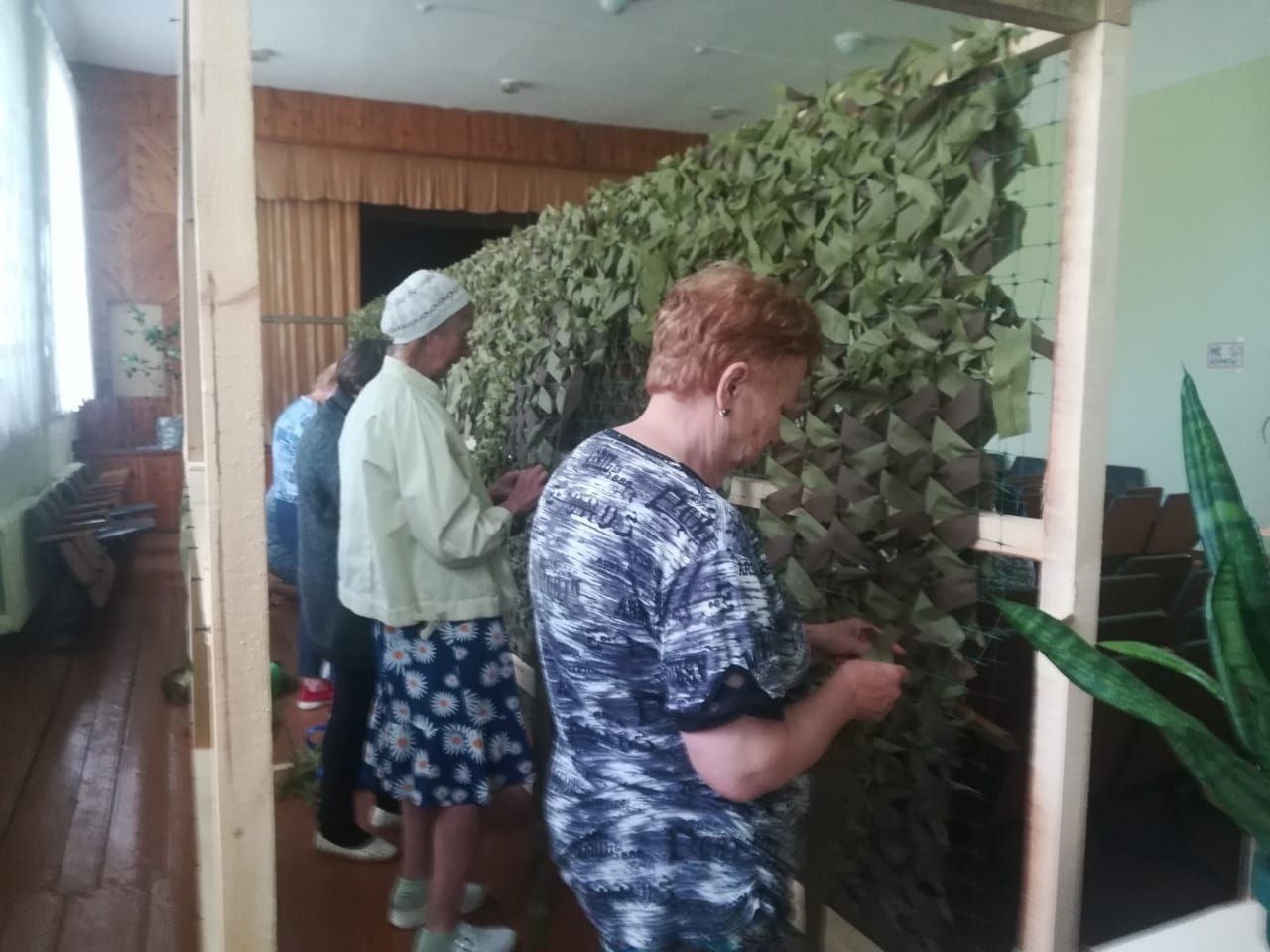 Новый пункт плетения масксетей для бойцов на СВО заработал в Ивановской области
