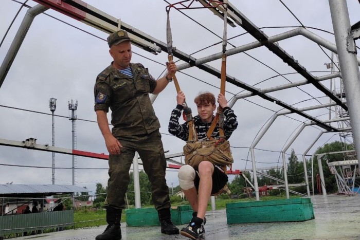 Военно-патриотический лагерь "Вектор" продолжает работать в Иванове