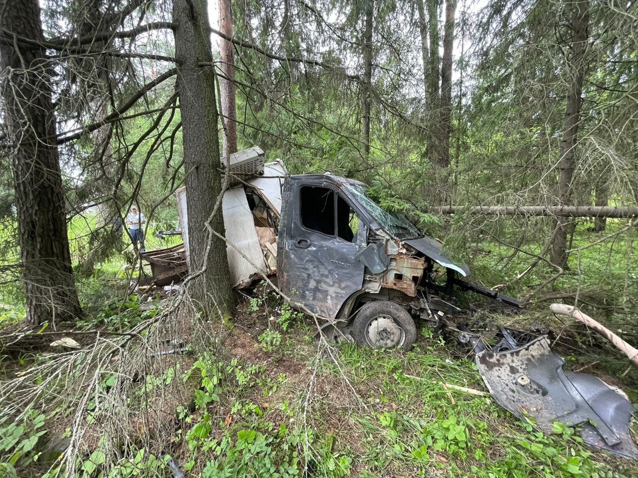 Водитель уснул за рулем и вылетел с дороги в Ивановской области |  20.06.2024 | Новости Иваново - БезФормата