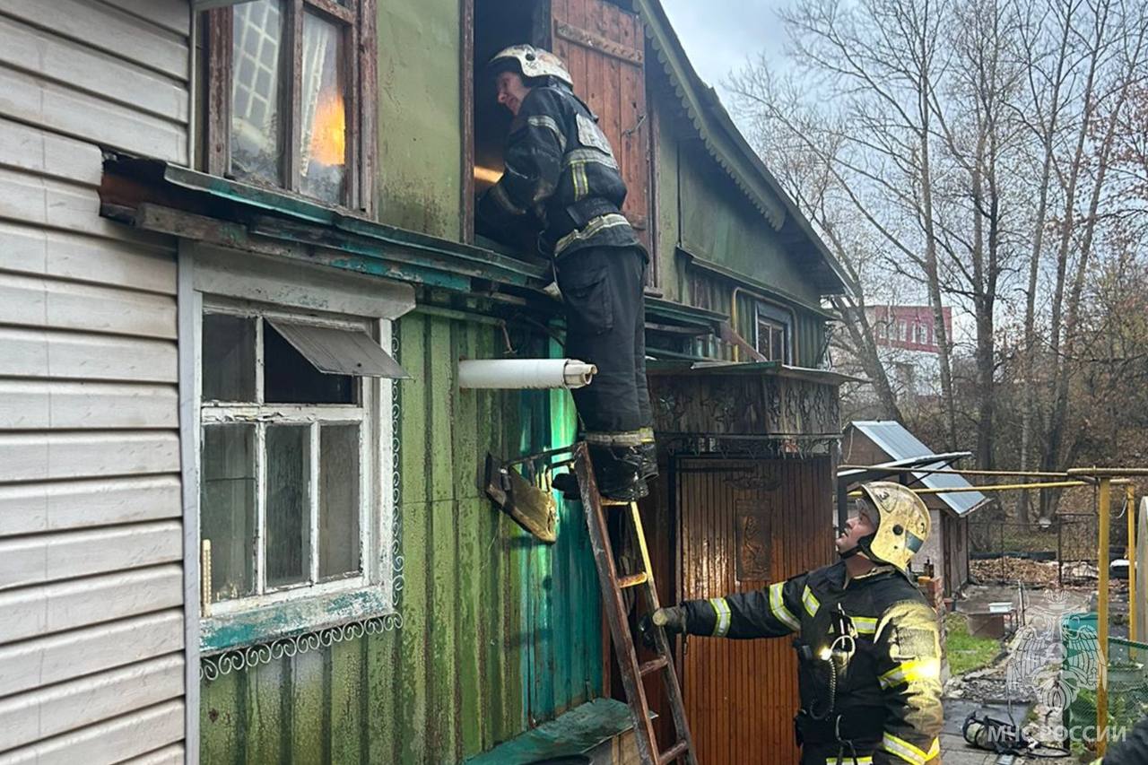 Причиной пожара в Иванове стала неисправность телевизора