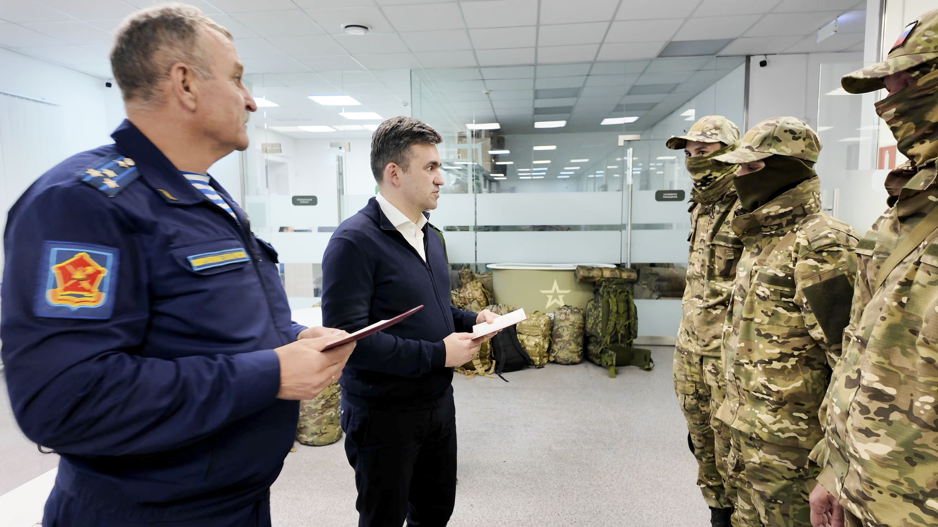 Первая группа добровольцев из Ивановской области, обучившихся на операторов БПЛА, отправилась в ряды ВС РФ
