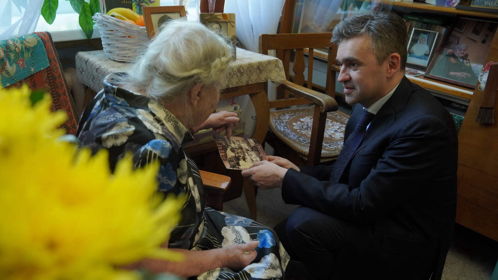 Губернатор Ивановской области поздравил ветерана ВОВ Тамару Кухарук со 103-летием