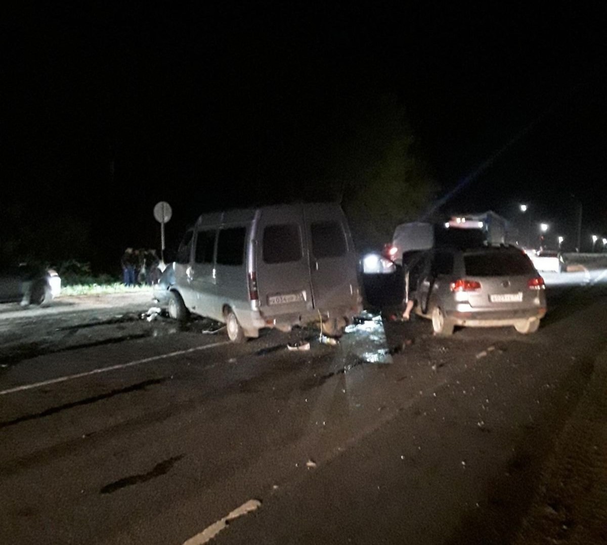 В Ивановском районе пьяный автомобилист въехал в "Газель"