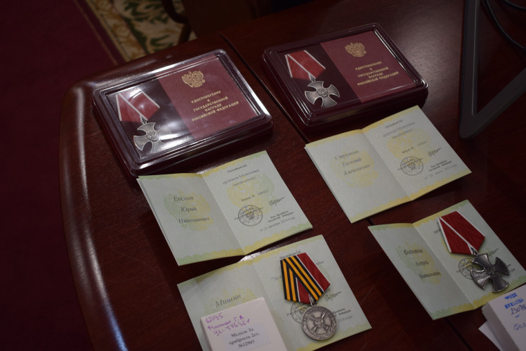 В Иванове вручили награды семьям погибших на СВО бойцов