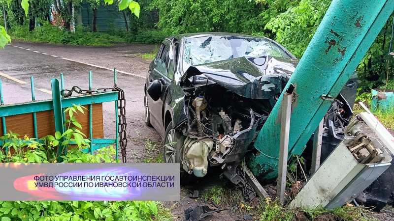 Пьяный водитель устроил ДТП в Юрьевце