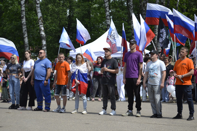 Ивановцы отпраздновали День России