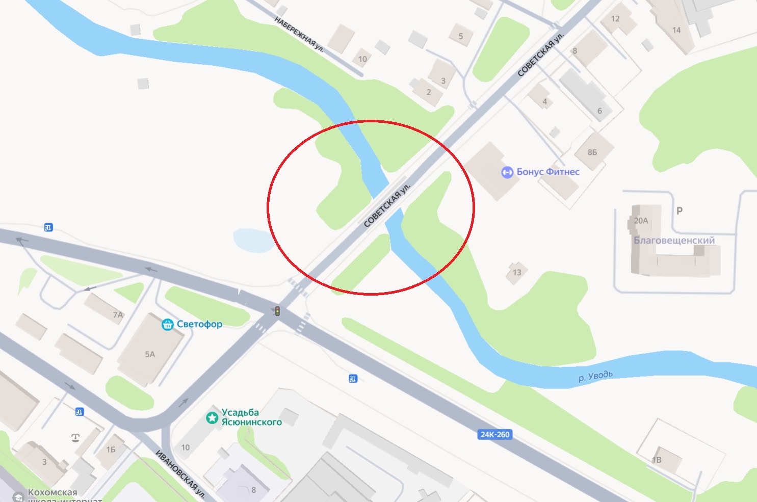 Стихия разрушила мост в Ивановской области