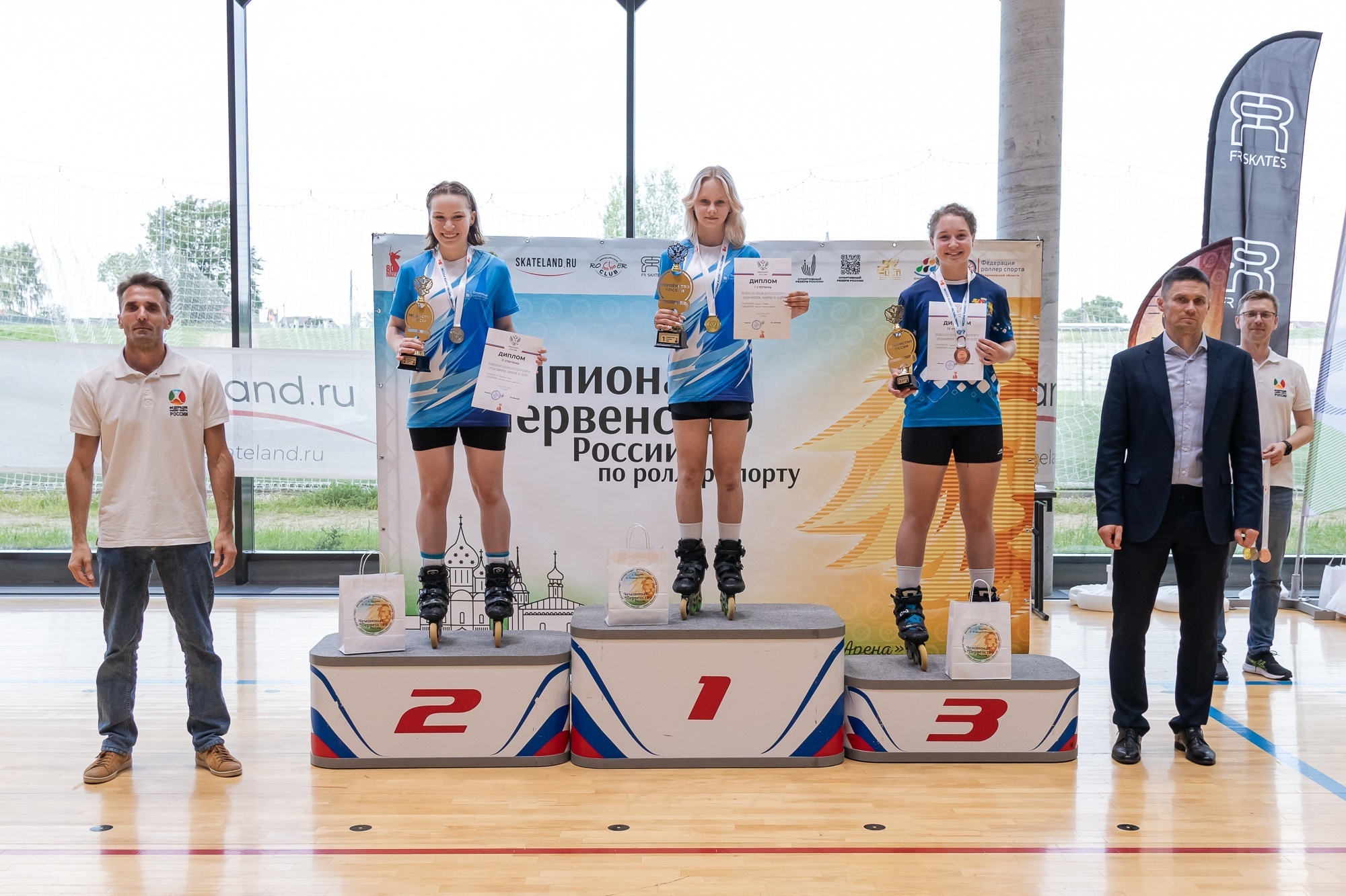 Ивановские спортсменки завоевали две бронзовые медали на Чемпионате по роллер-спорту