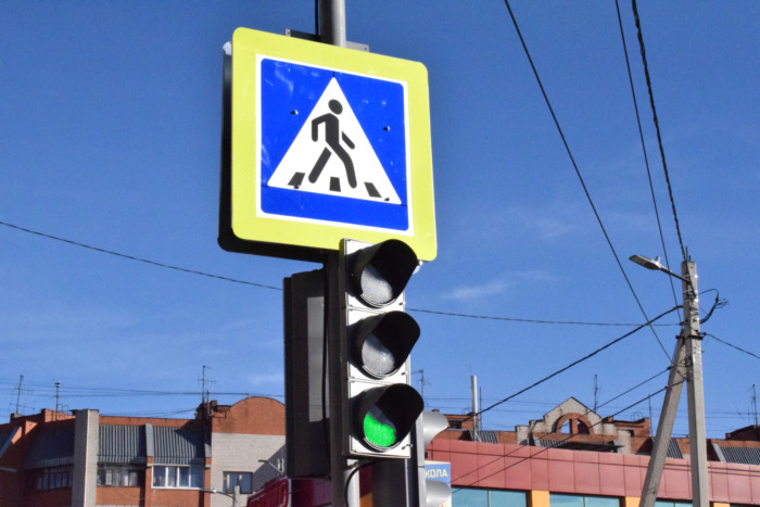 Новый светофор заработал в Иванове на проспекте Строителей