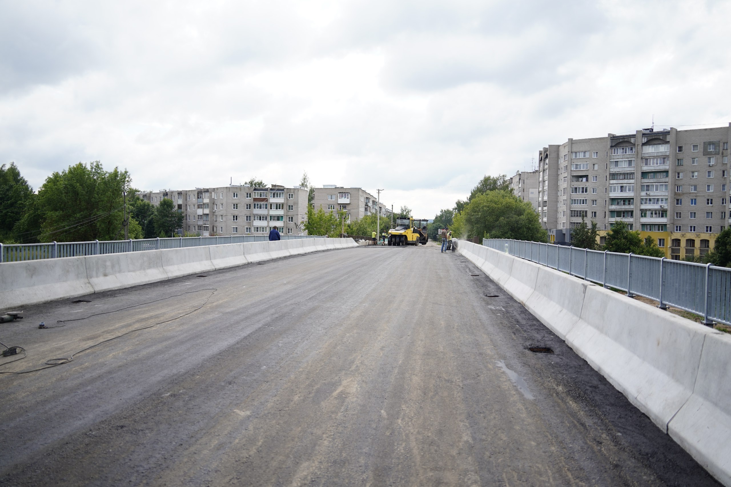 Путепровод на улице Возрождения в Фурманове готовят к открытию