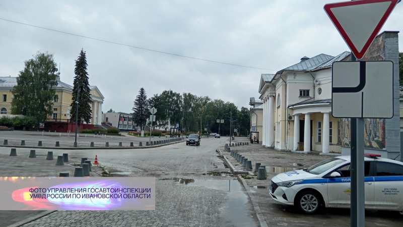Пьяный мопедист не смог скрыться от инспекторов ГАИ в Ивановской области
