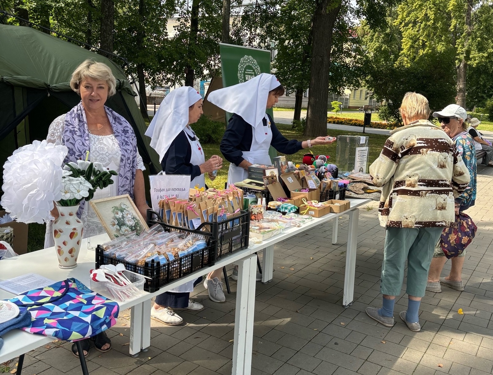 Акция "Белый цветок" прошла в Кинешме