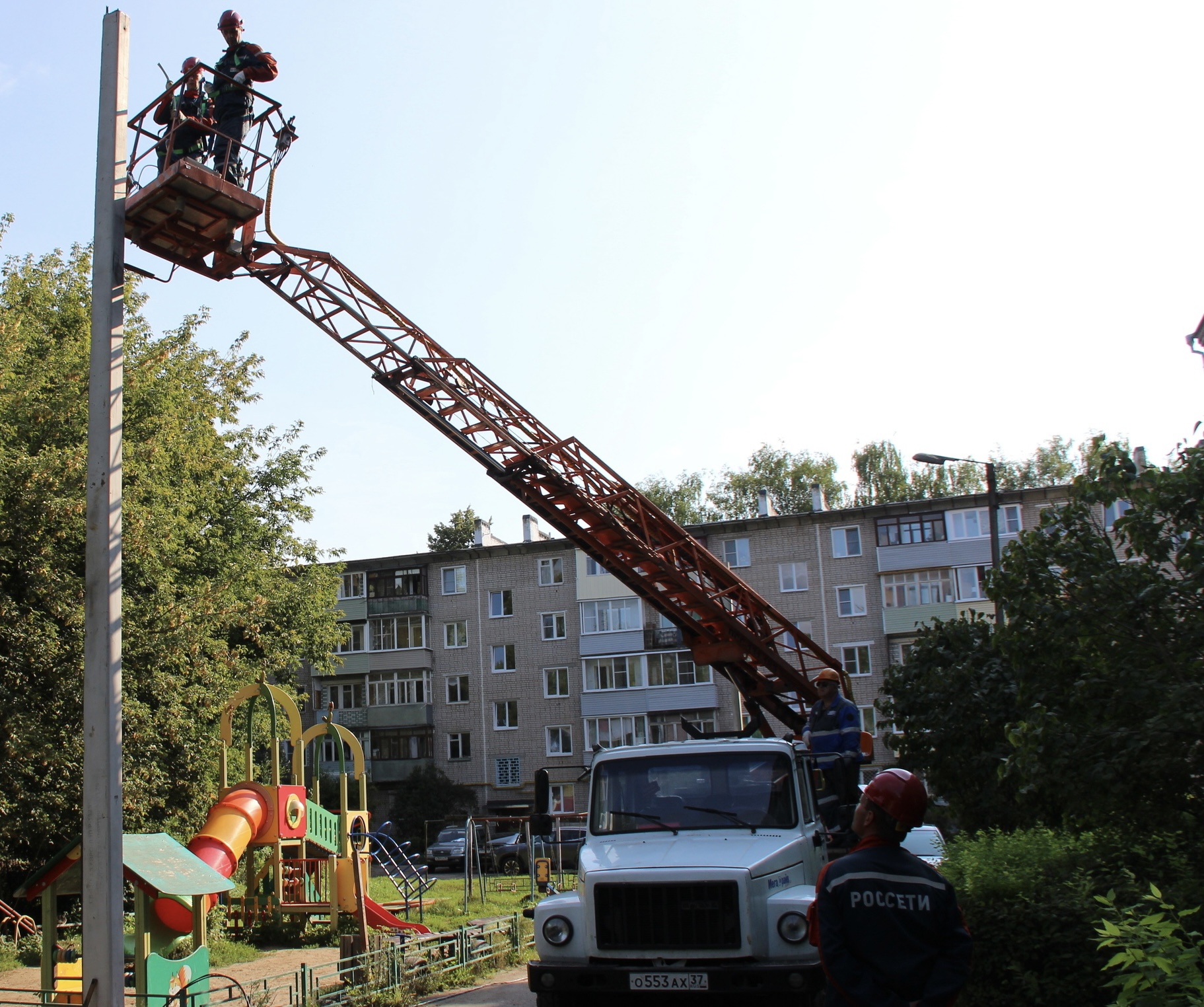 Все больше светлых дворов появляются в Кинешме