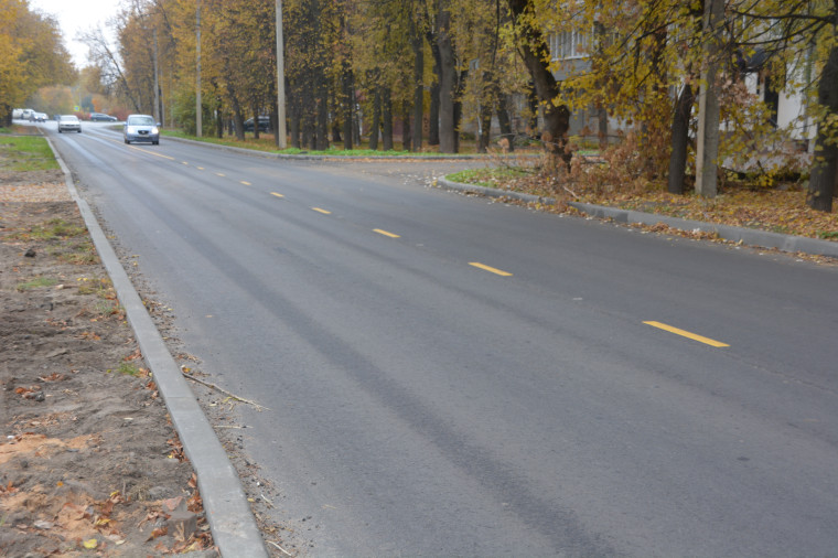 Ремонт улицы Маяковского завершили в Иванове