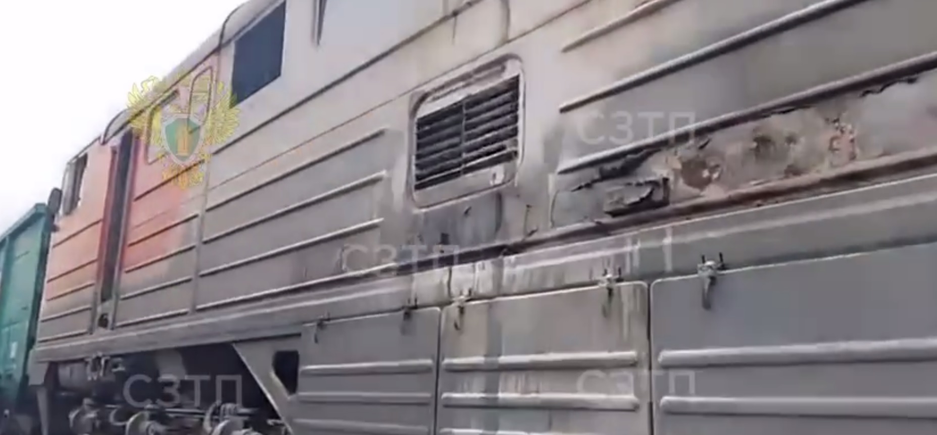 Возгорание грузового тепловоза произошло в Ивановской области 