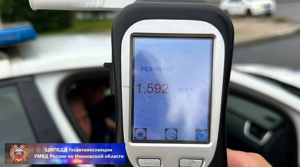 За выходные в Ивановской области задержали 16 пьяных водителей